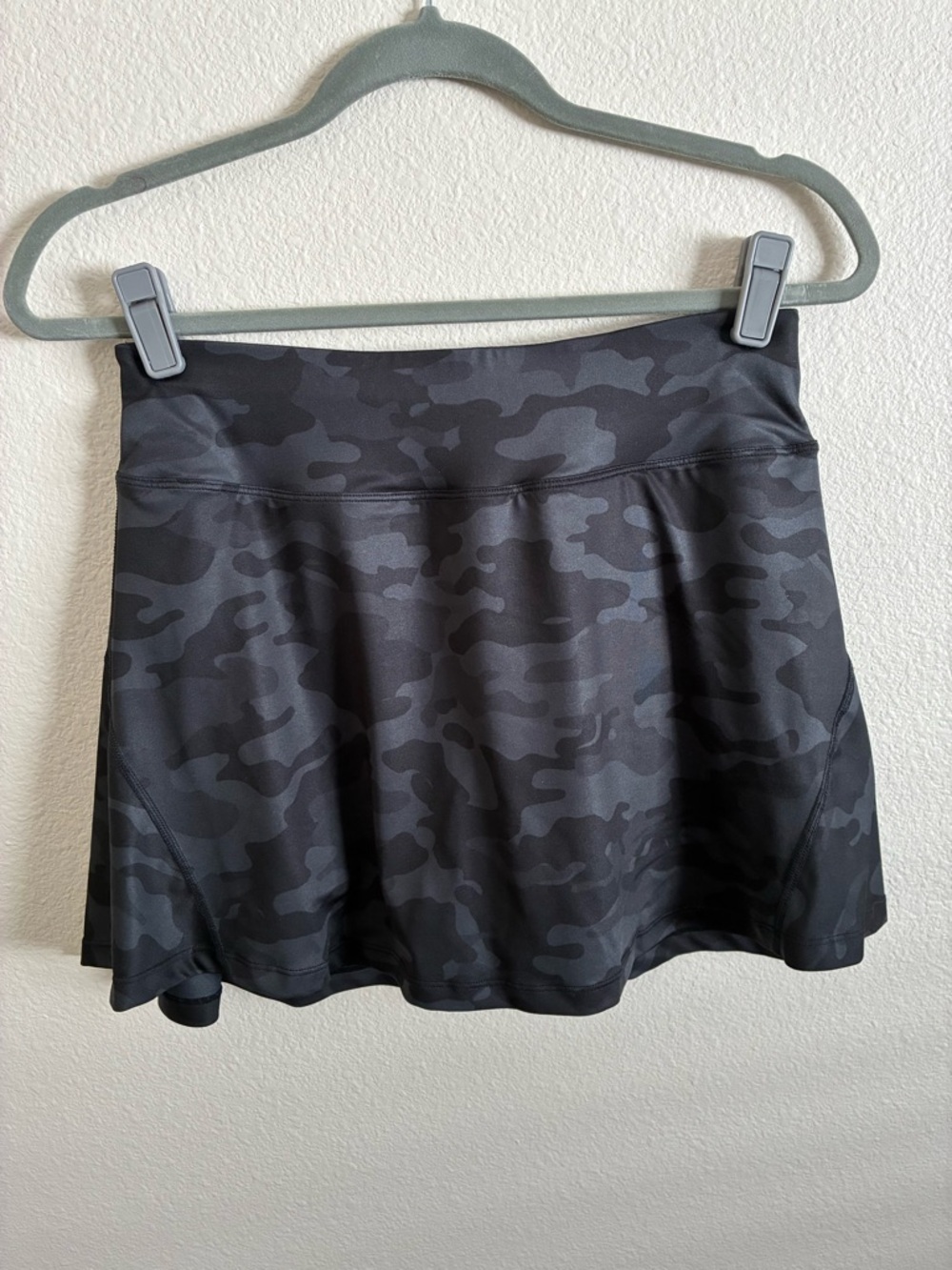 Black Camo Athletic Skort